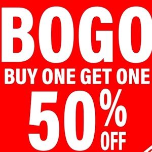*All $10 Items - BOGO 50% Off*